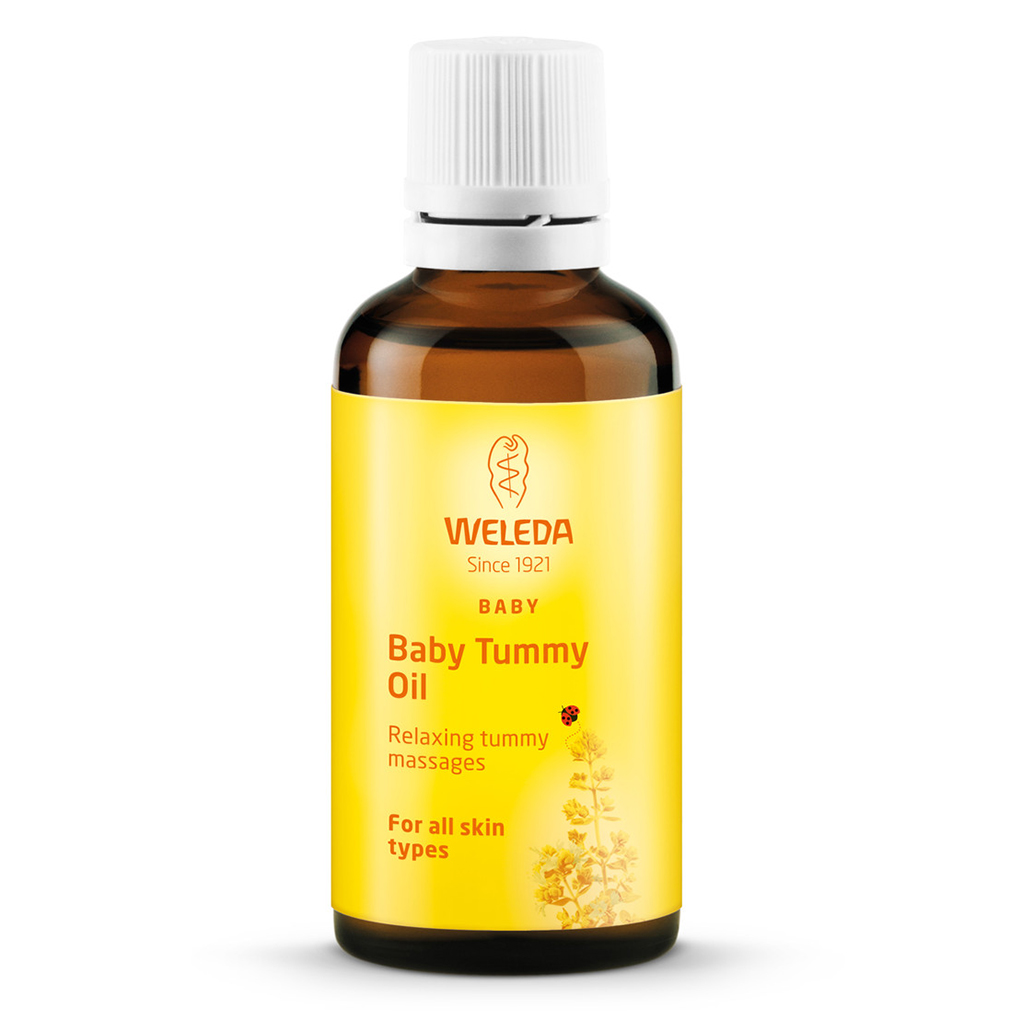 weleda baby tummy oil